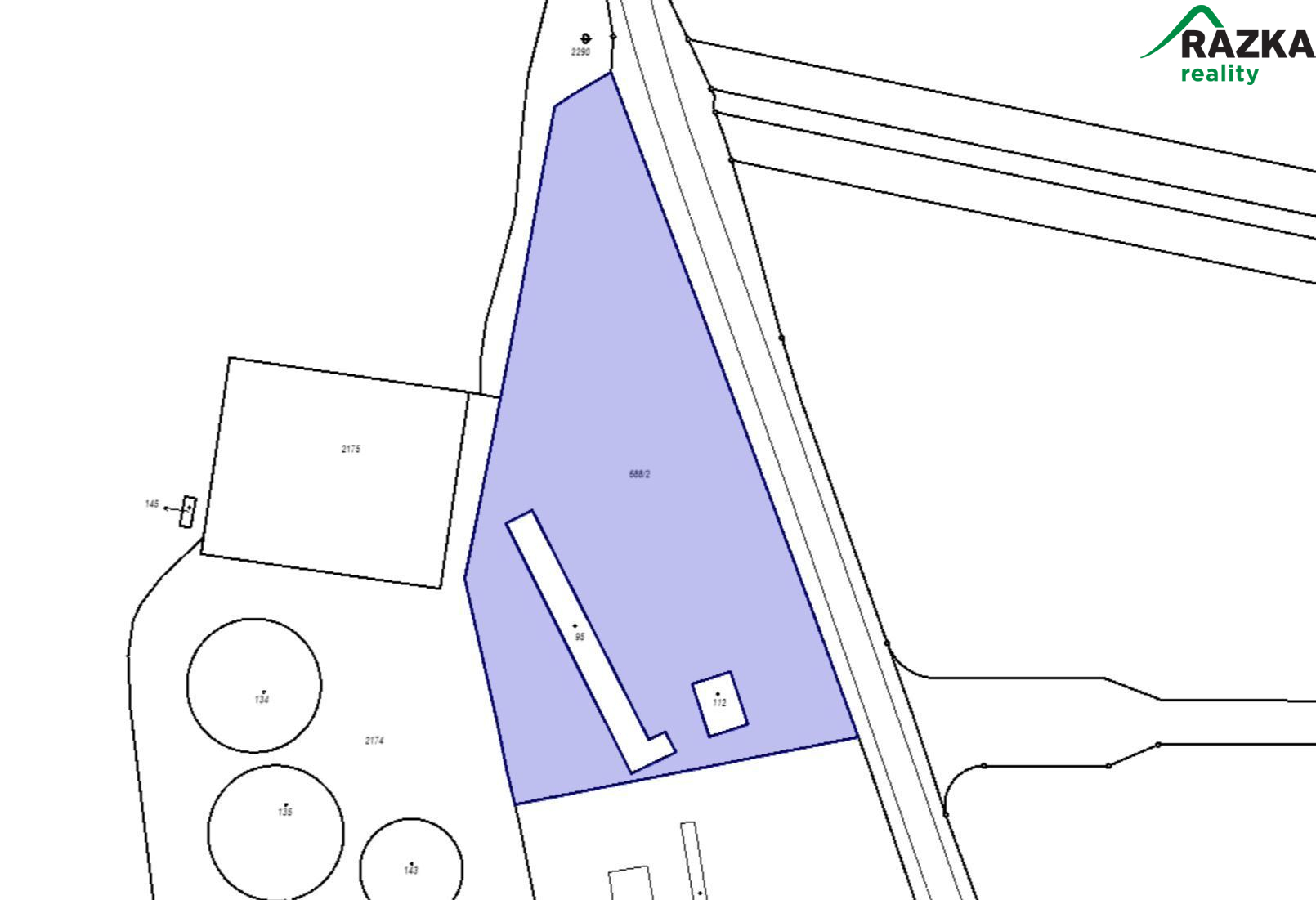 Stavební pozemek Částkov 8.538 m2 - obrázek č.25