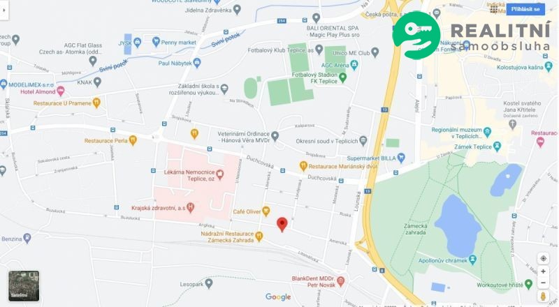 Prodej bytu v Teplicích 2+1, 50m2 v cihlové zástavbě - obrázek č.11