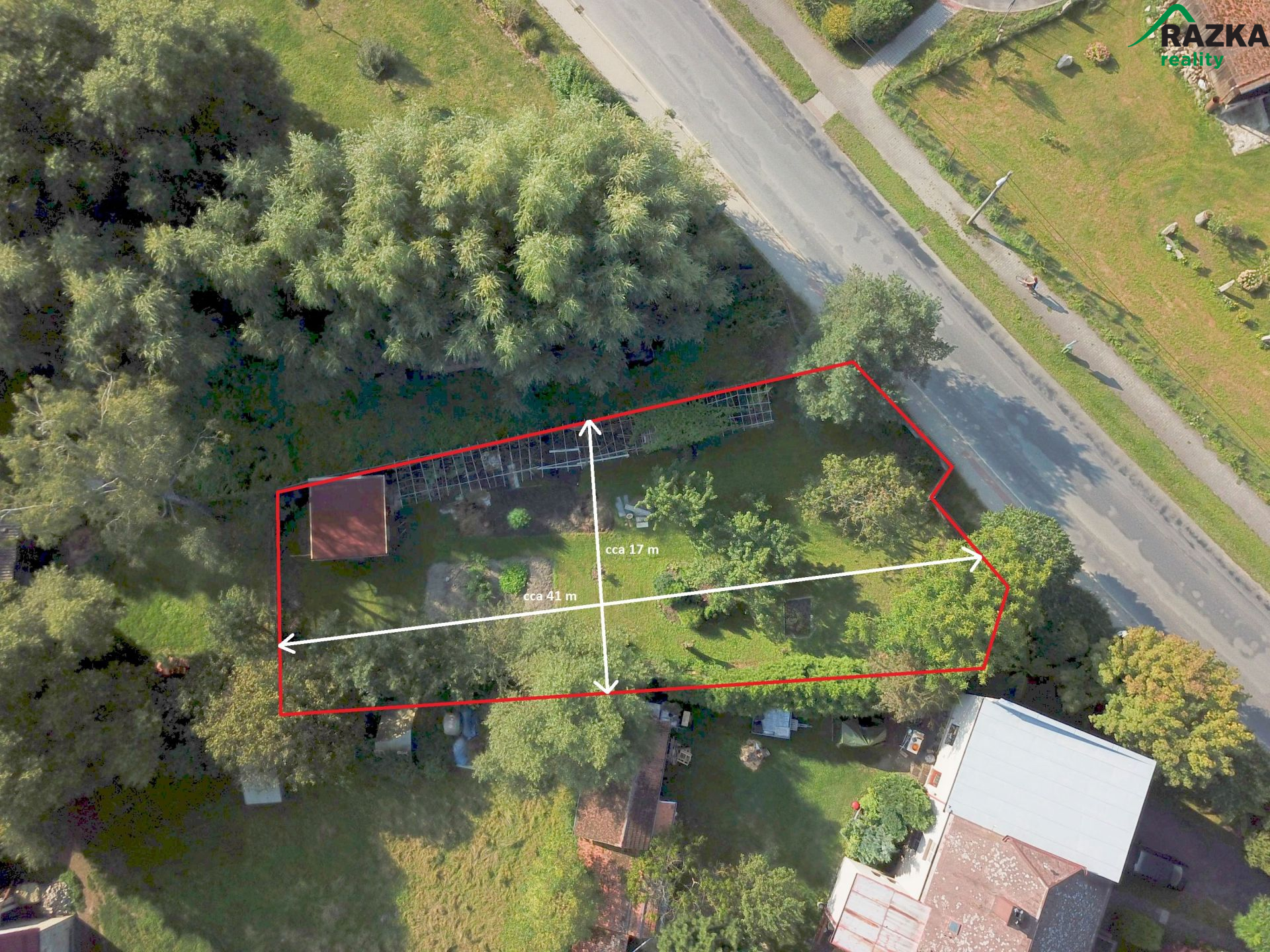 Stavební pozemek (619 m2) Tisová, okr. Tachov - obrázek č.2
