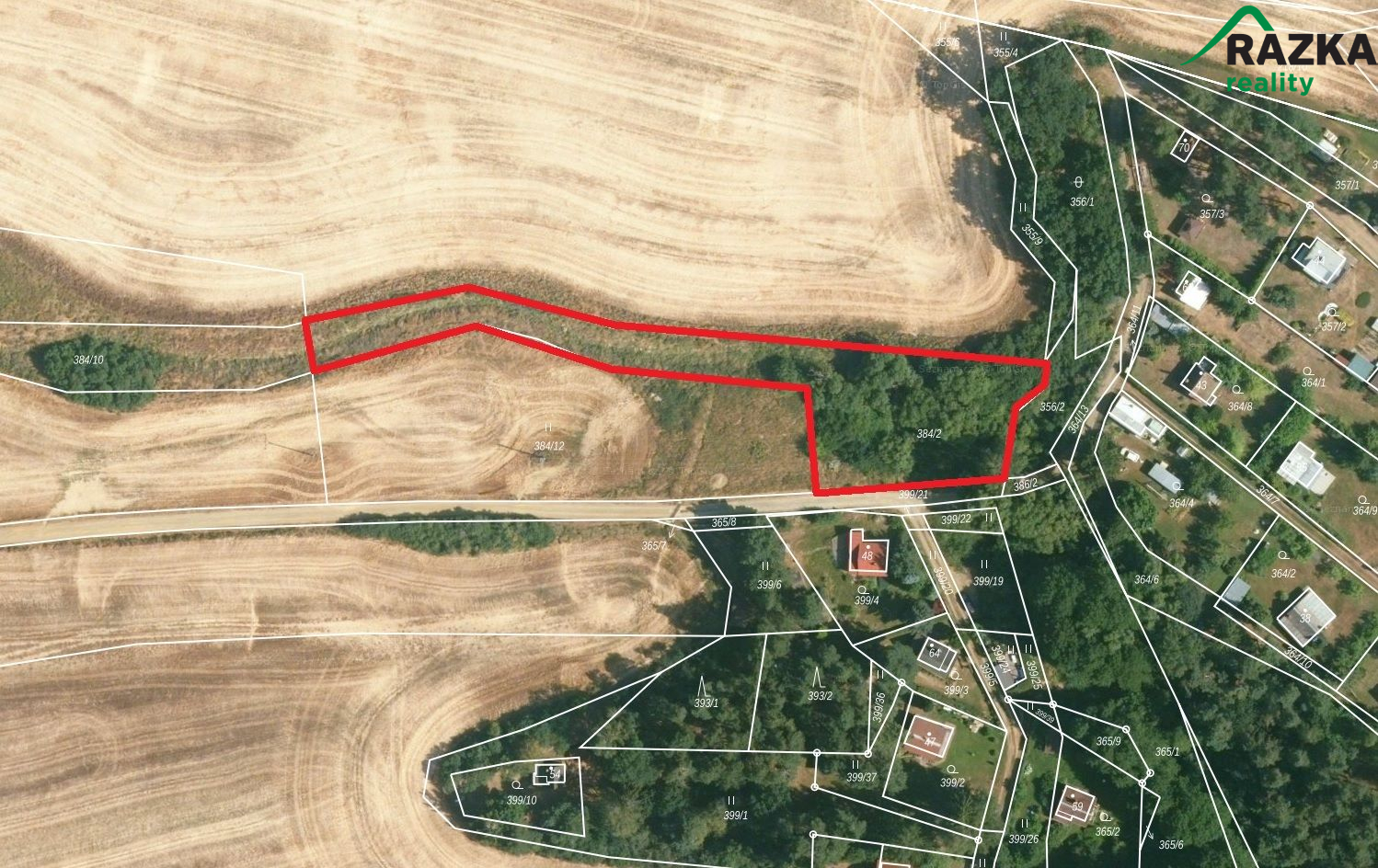 Pozemek 2209 m2, k.ú. Svinná u Stříbra - titulní obrázek