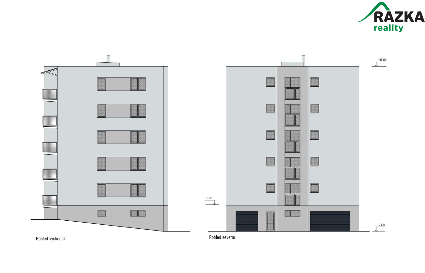 Novostavba bytu 3+KK(74 m2) s balkonem Tachov, ul. Palackého - obrázek č.4