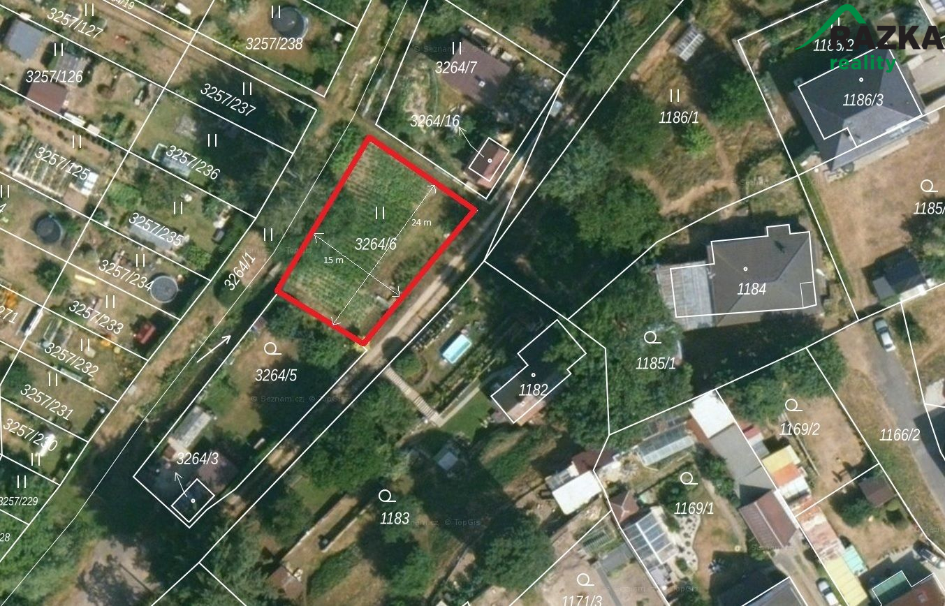Zahrada Tachov (387 m2) Tachov, ul. Petra Jilemnického - obrázek č.5