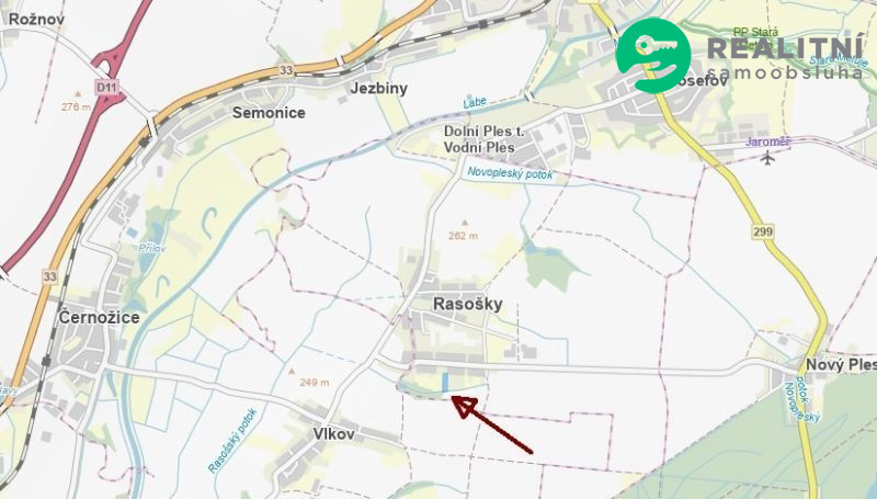 Sad bez sadu v Rasoškách u Jaroměře - obrázek č.2