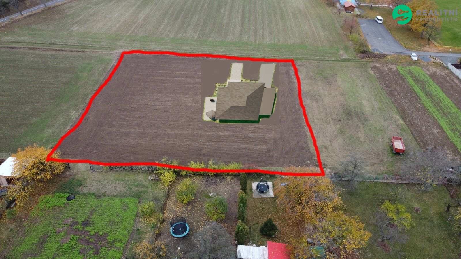 Prodej stavebního pozemku 1.374 m² Tuchořice. - obrázek č.2