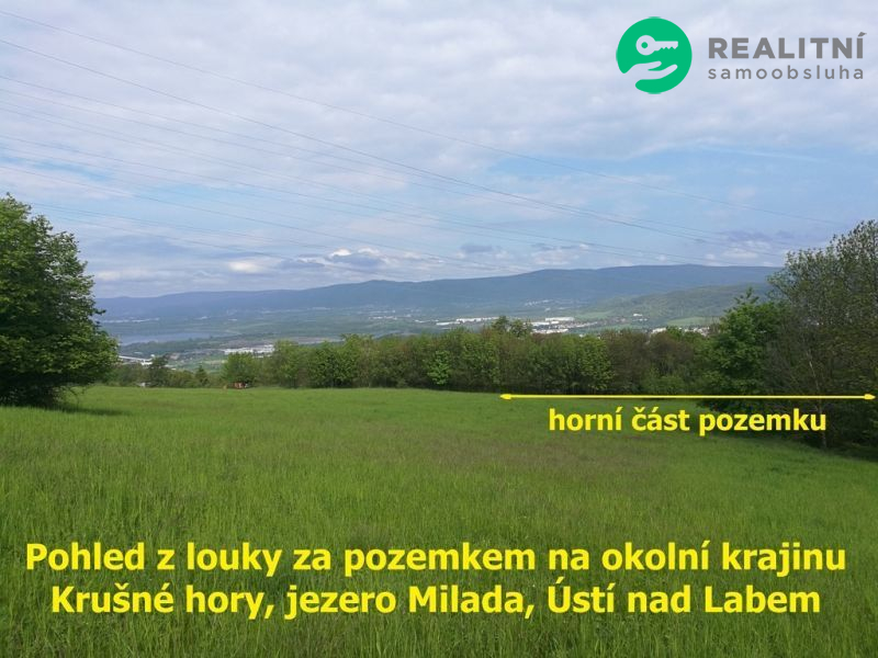 Pozemek 4474m2 pro rodinné sídlo v Ústí nad Labem - titulní obrázek