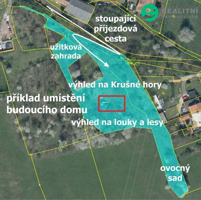 Pozemek 4474m2 pro rodinné sídlo v Ústí nad Labem - obrázek č.12