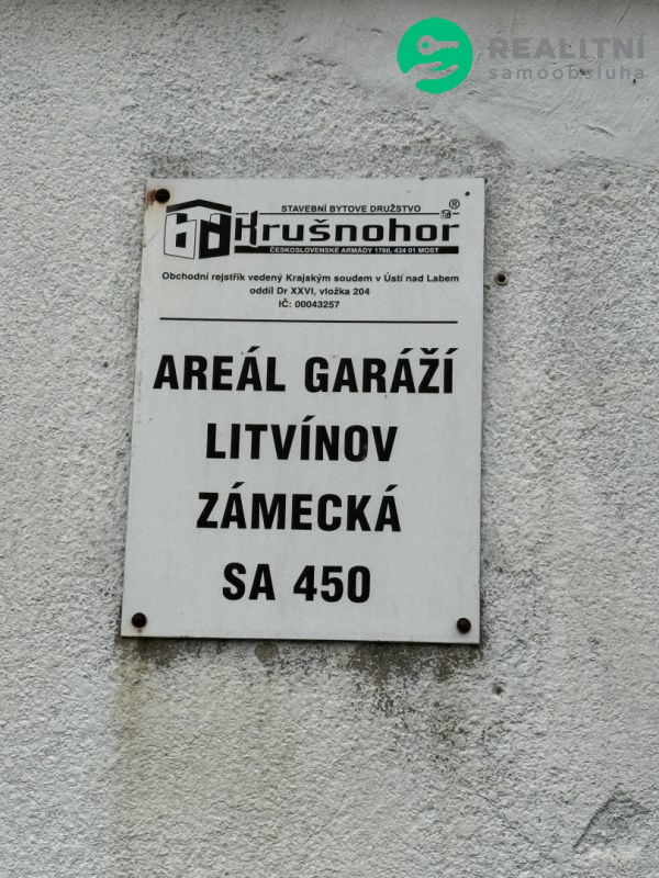 Zděná garáž 19 m² v Litvínově – suchá, udržovaná, připravena k využití - obrázek č.5