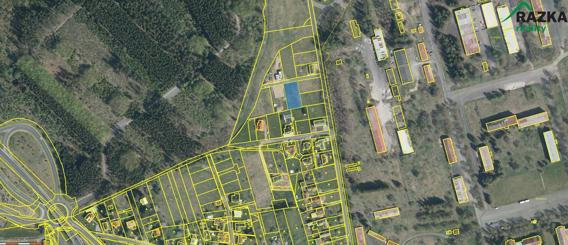 Stavební pozemek(1191 m2) Klimentov, Velká Hleďsebe - titulní obrázek