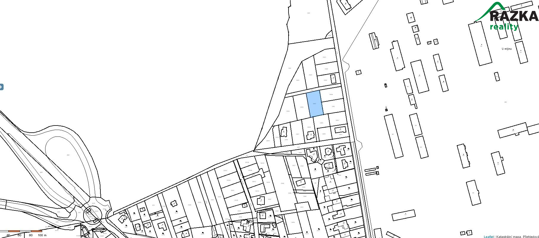 Stavební pozemek(1191 m2) Klimentov, Velká Hleďsebe - obrázek č.2