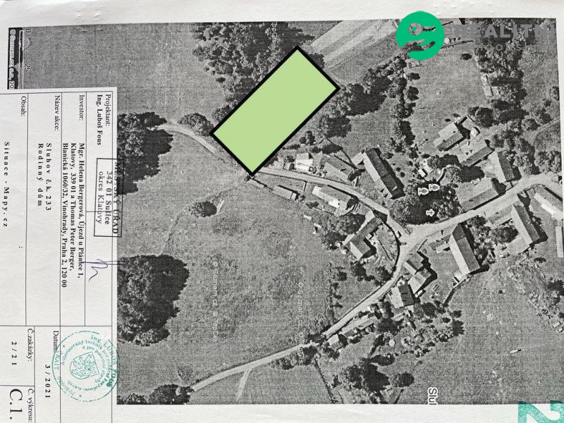 Stavební pozemek s projektovou dokumentací a platným stavebním povolením - obrázek č.7