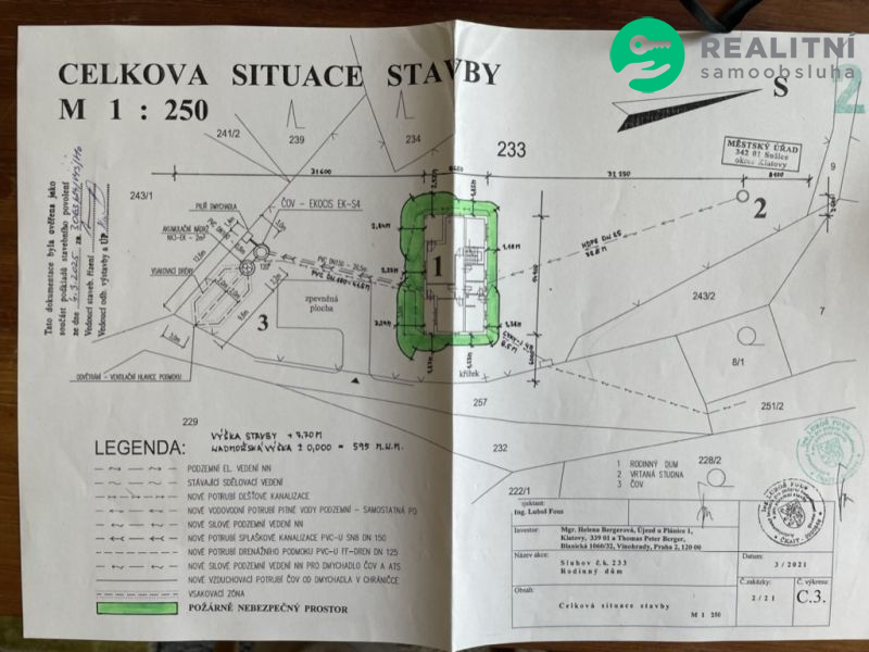 Stavební pozemek s projektovou dokumentací a platným stavebním povolením - obrázek č.8