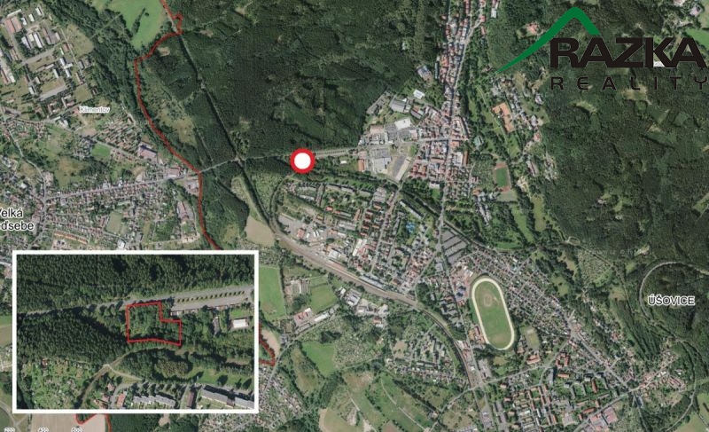 Komerční pozemek pro výstavbu bytových domů -Mariánské Lázně - Úšovice, ul. Chebská - obrázek č.5
