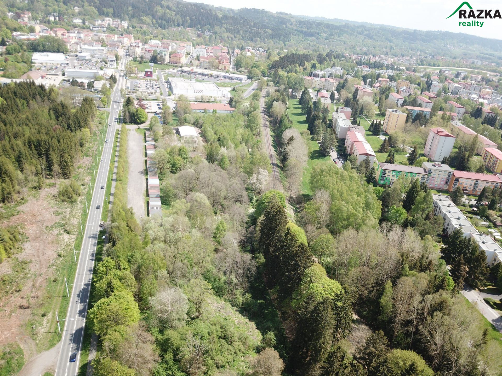 Komerční pozemek pro výstavbu bytových domů -Mariánské Lázně - Úšovice, ul. Chebská - obrázek č.15