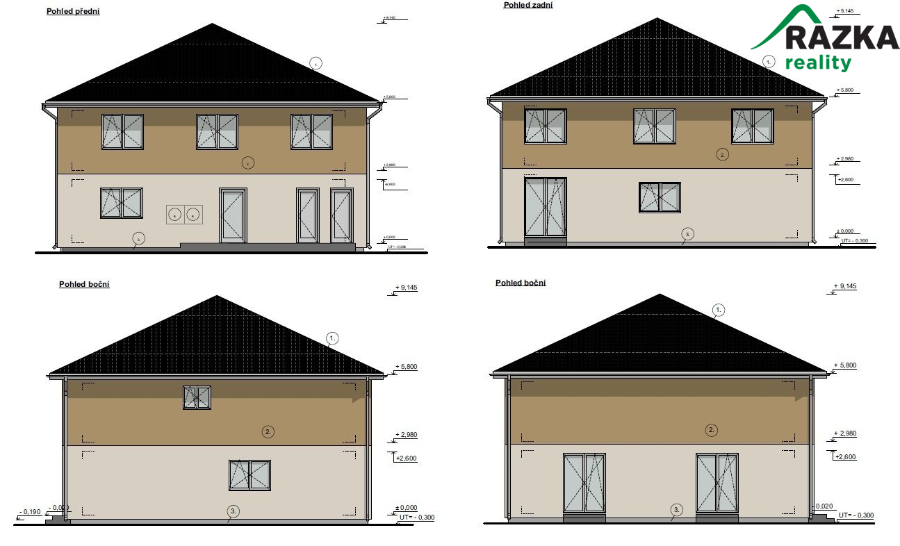 Mezonetový byt 3+KK (85 m2) se zahradou Tachov, ul. Na Kopci - obrázek č.4