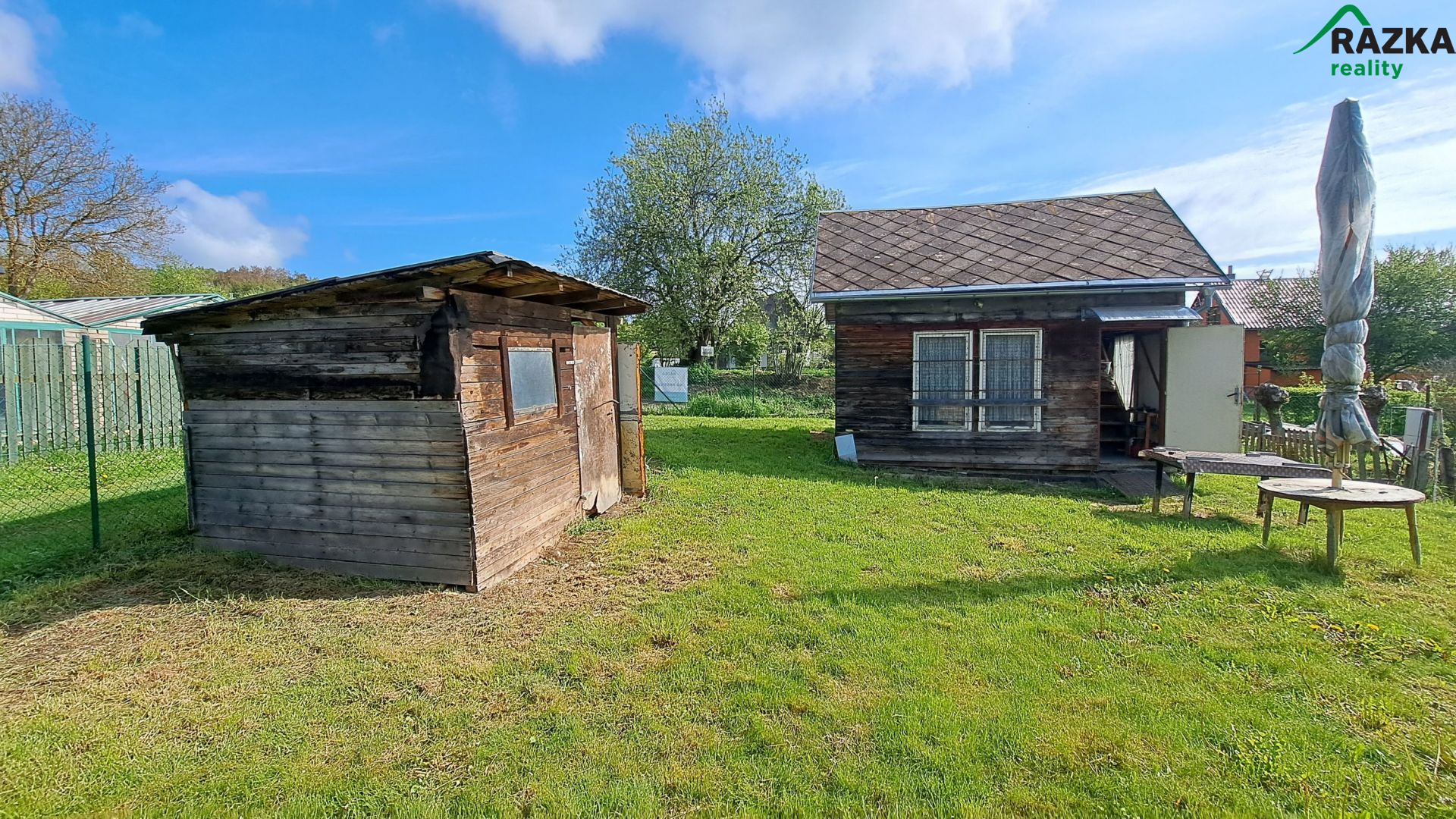 Zahrada (435m2) s chatou Tachov, Pod Plynárnou - titulní obrázek