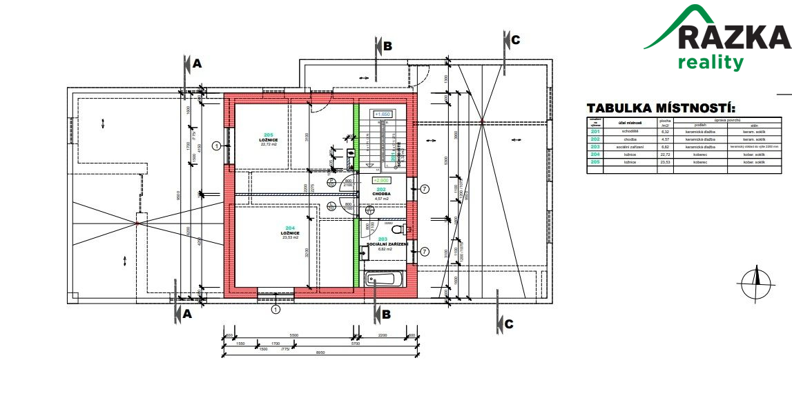 Hrubá stavba rodinného domu 138 m2 v Klatovech - obrázek č.6
