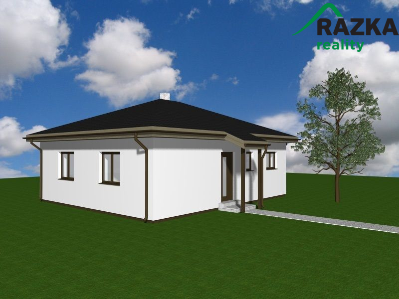 Novostavba bungalovu 4+KK (72 m2) Tachov - titulní obrázek