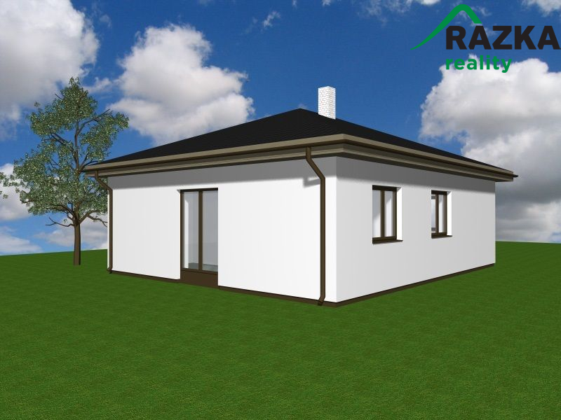Novostavba bungalovu 4+KK (72 m2) Tachov - obrázek č.2